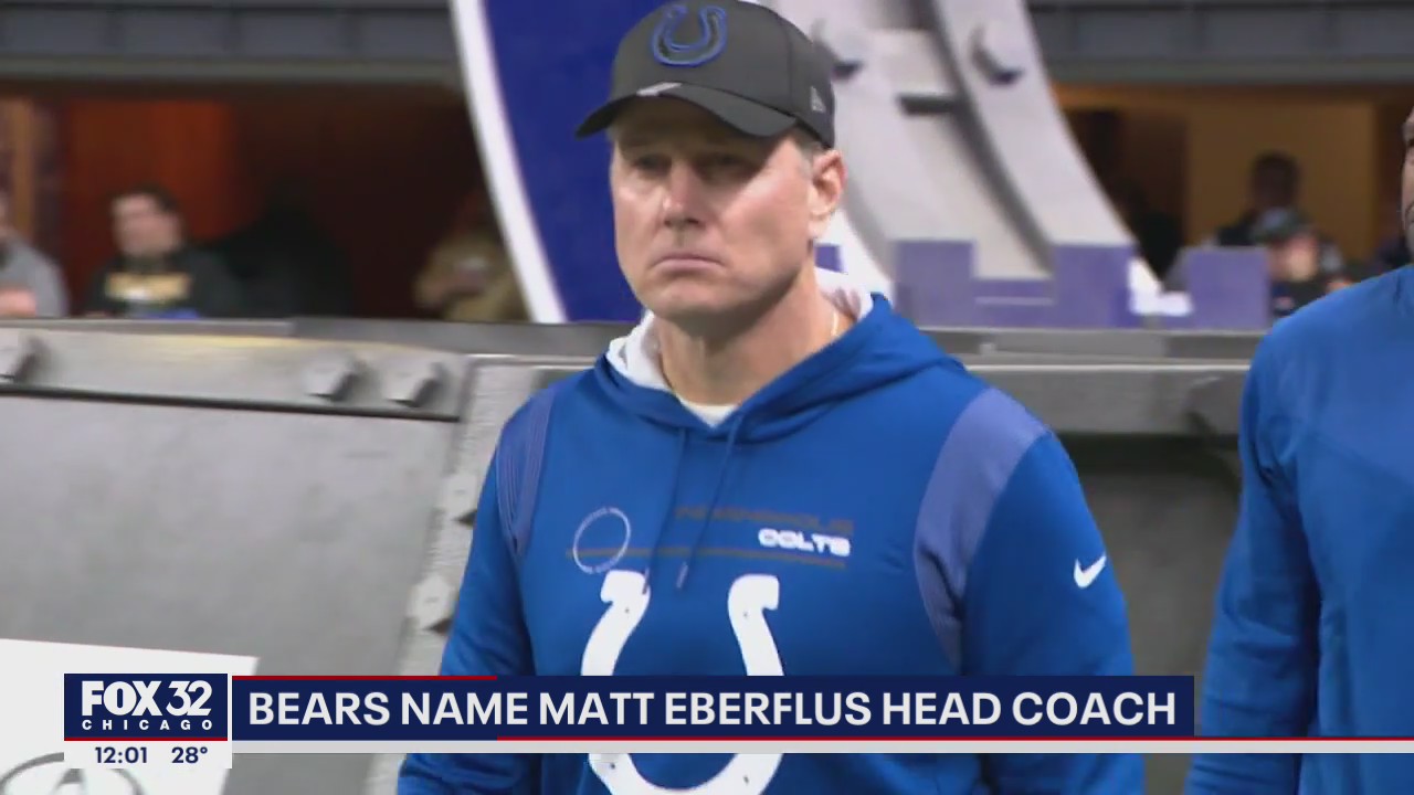 Chicago Bears name Matt Eberflus team's next head coach