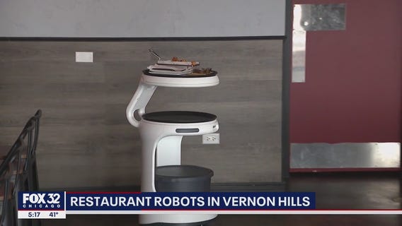 Vernon Hills restaurant uses robot to serve food