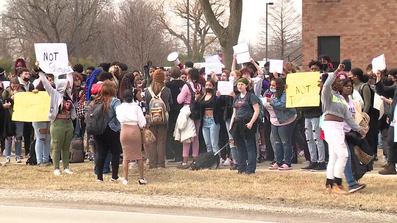 Chicago area students stage walkout over alleged sexual assault, harassment claims