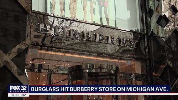 Burberry store in Chicago burglarized