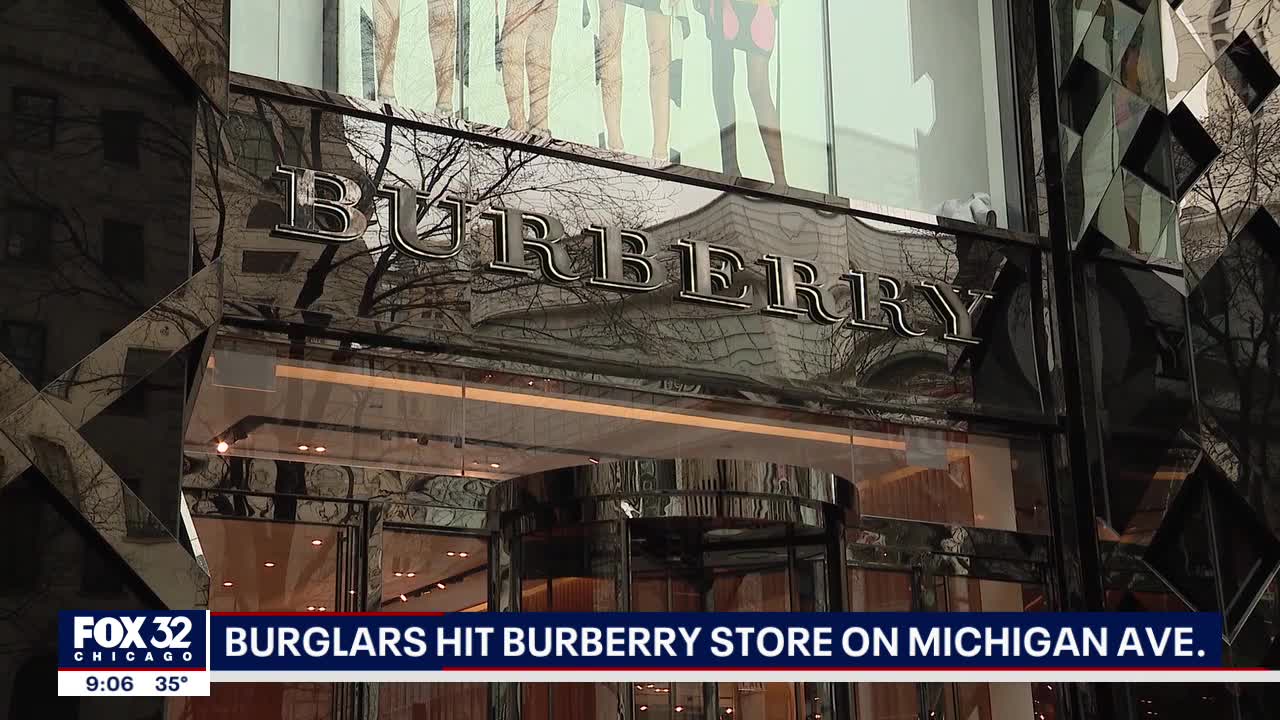 Burberry store in Chicago burglarized