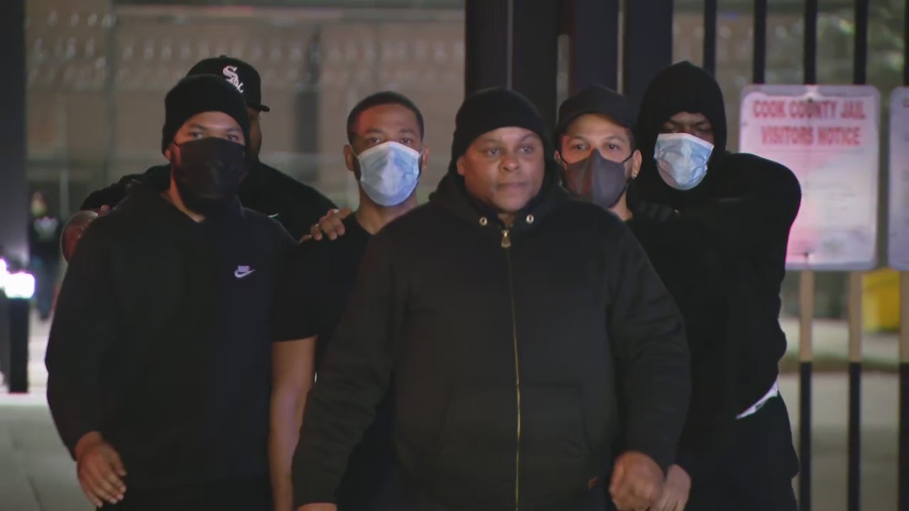 Jussie Smollett released from Cook County Jail on bond during appeal of conviction