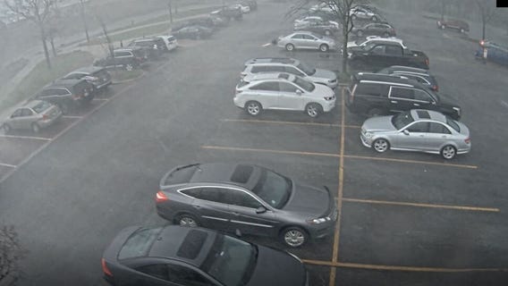 Oak Brook tornado: Video shows strong winds sweep the area