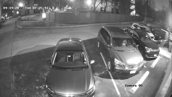 Suspect seen lighting cars on fire in Evanston