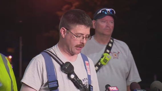 Utica fire officials provide update on where fire started at Grand Bear Resort