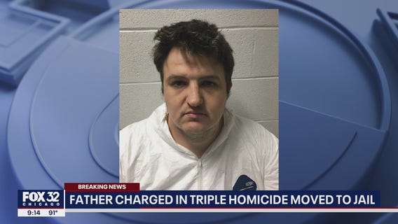 Father charged with killing his 3 children in Round Lake Beach