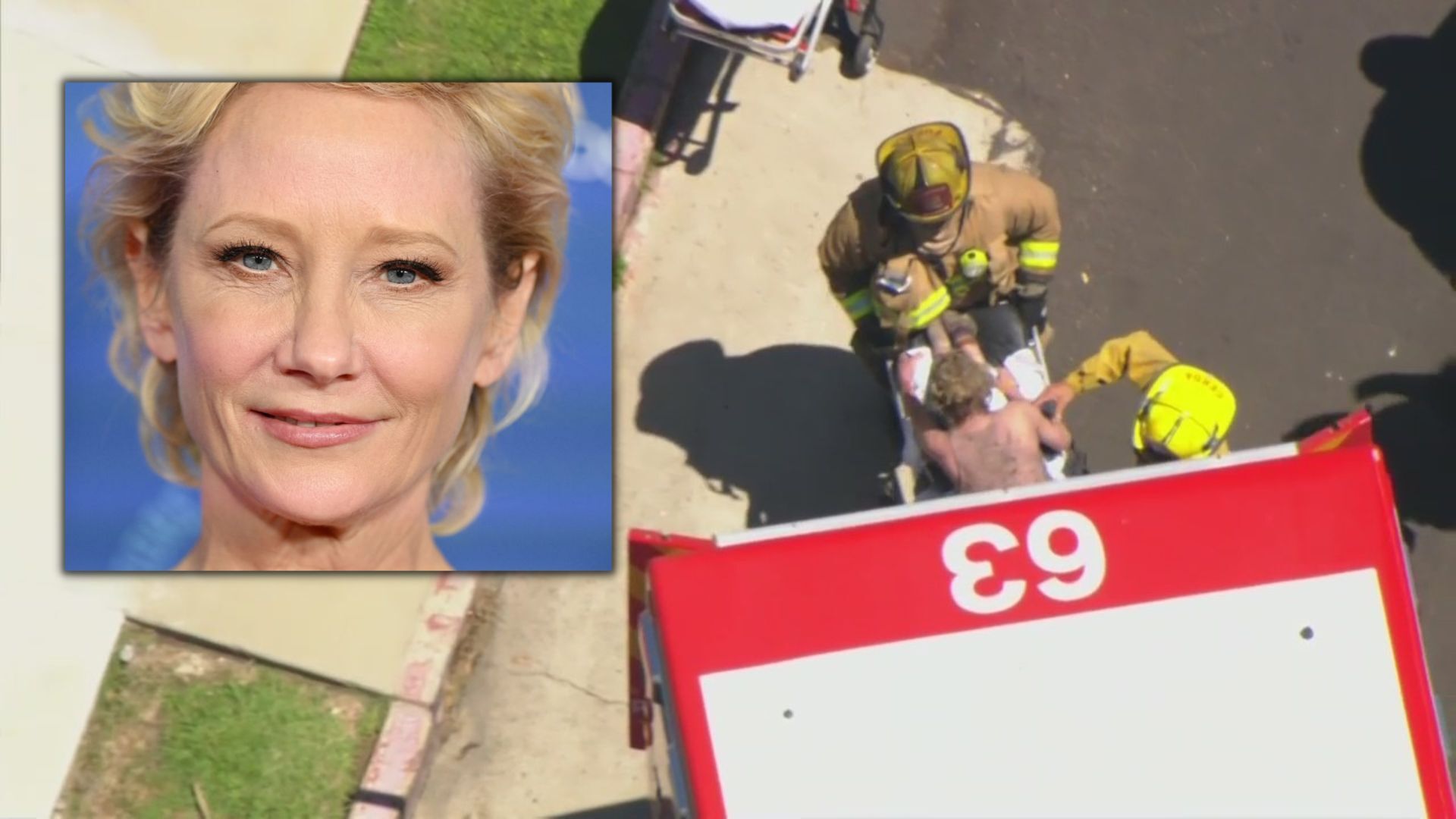 Actress Anne Heche rescued from Mar Vista crash scene