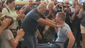 Chicago Police Officer Danny Golden released from rehabilitation center after July shooting paralyzed him