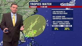 Subtropical system may develop off Florida