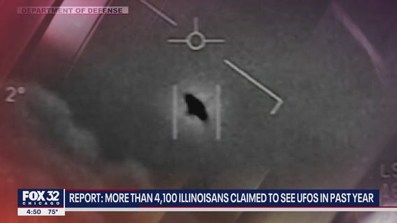 Report: More than 4,100 Illinoisans claimed to see UFOs in past year