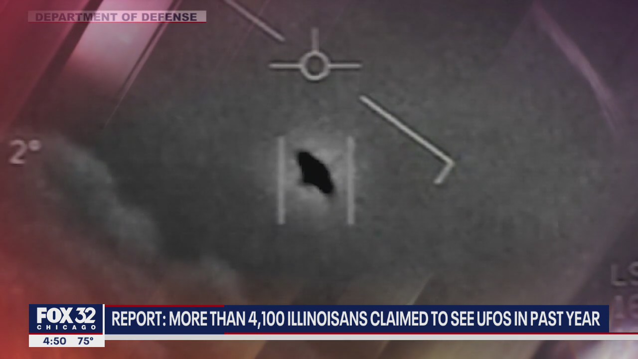 Report: More than 4,100 Illinoisans claimed to see UFOs in past year