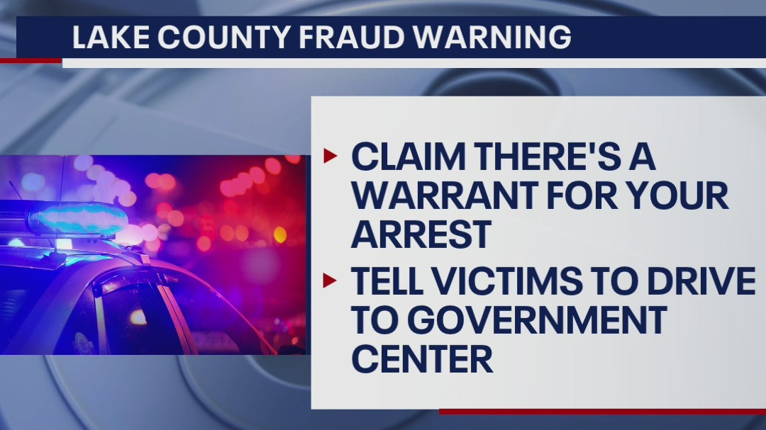 Fraudsters in Lake County pose as cops to lure, rob victims