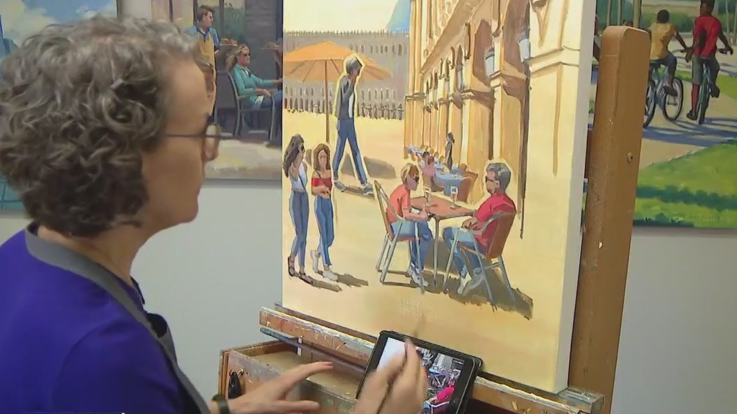 Artist features Tampa Bay Area in her work