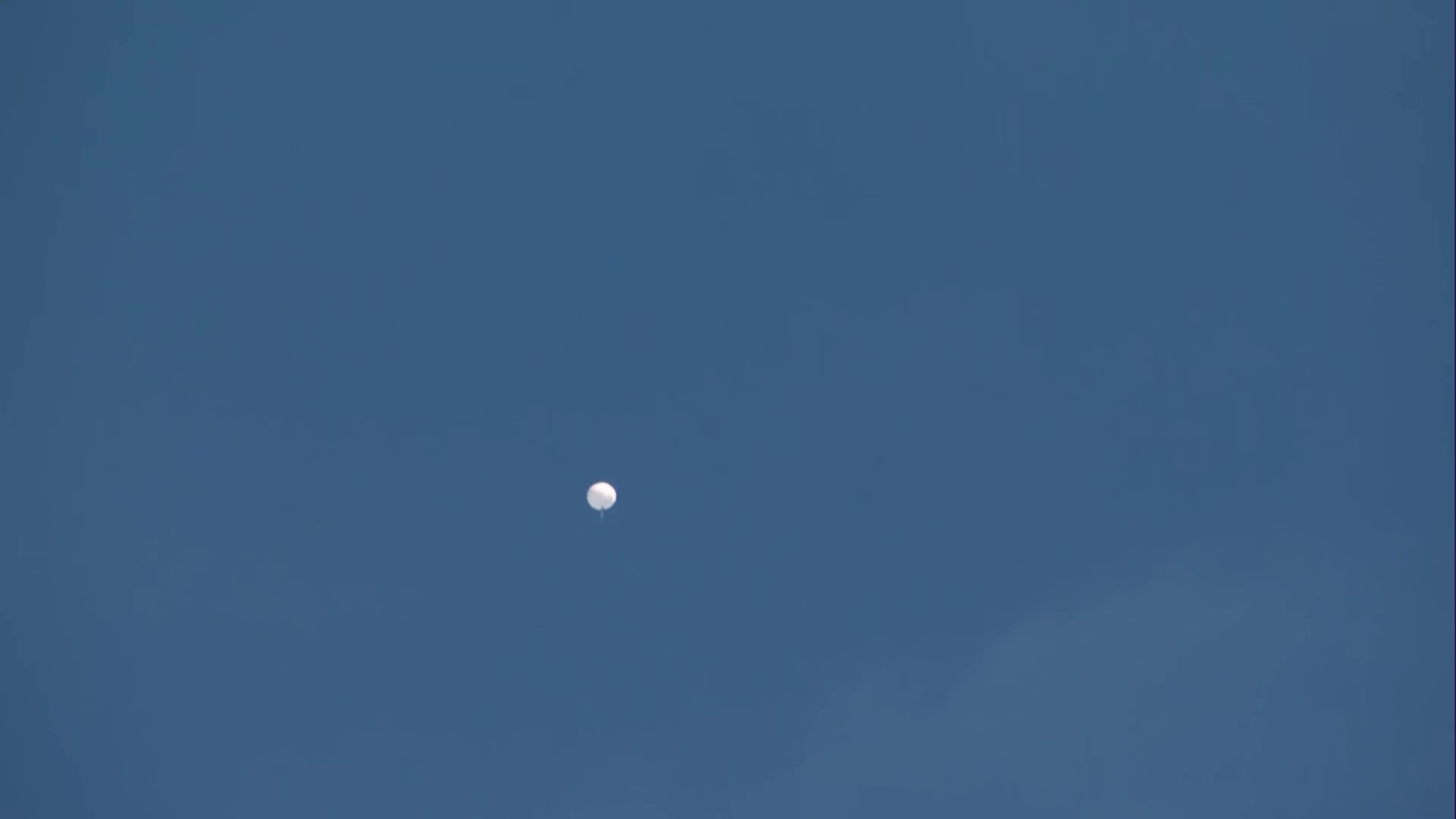 Chinese Spy Balloon: Video shows moment US downs balloon over Atlantic Ocean