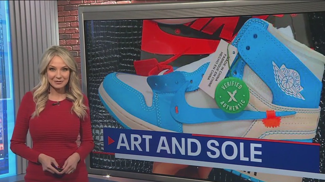 Re-sale sneaker business is booming, a form of art