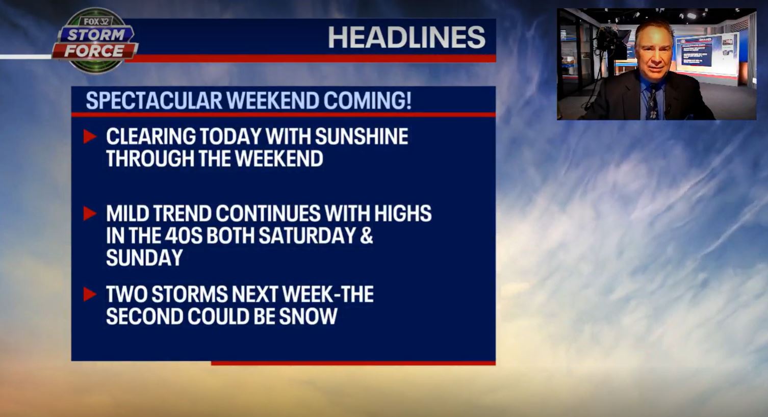 Chicago expecting lots of sunshine this weekend with warmer temperatures