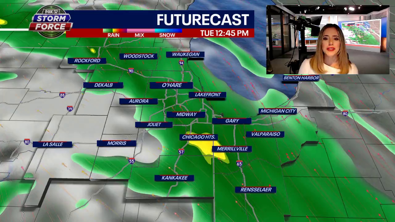 Stunning Monday, but the forecast will rain on your Valentine's Day plans