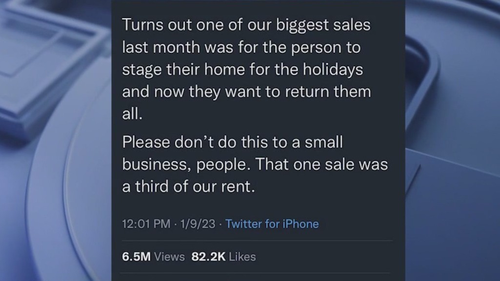 Bookstore owner?s tweet, venting over $800 return, goes viral