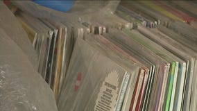 Burst pipes wreak havoc on Chicago record store