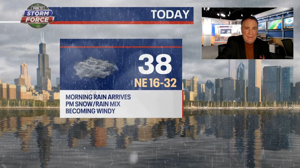 Chicago weather: Winter storm intensity ramps up through the afternoon