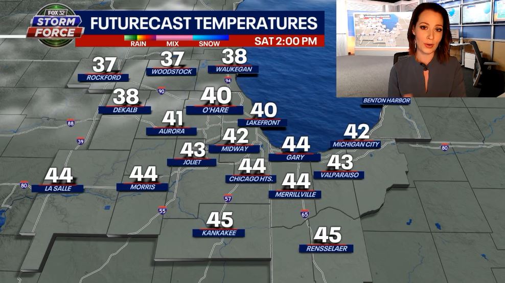 Spring-like weekend for Chicagoland