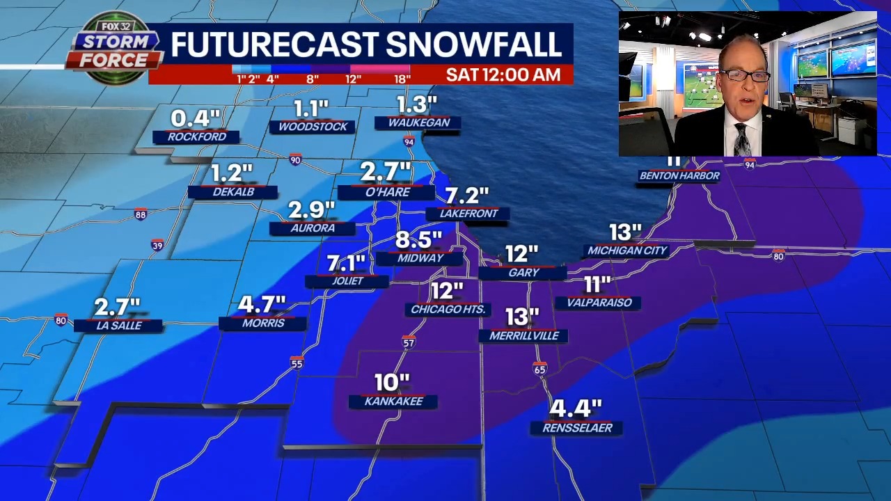Cold pattern coming for Chicago?