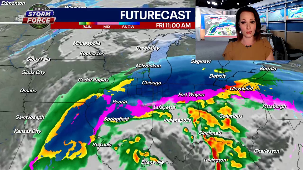 Chicago weather: Winter storm to unload this Friday