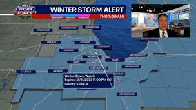 Chicago awaits possible winter storm