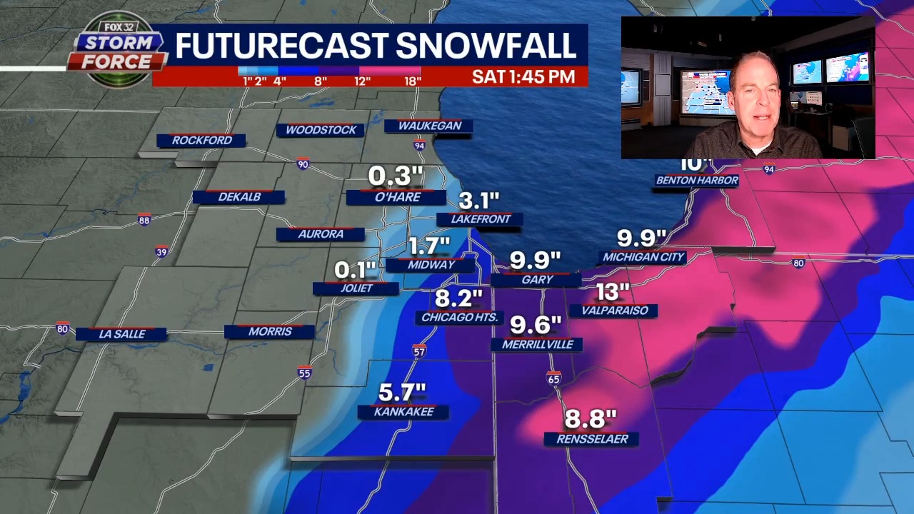 Chicago weather: Sizing up snowfall for Friday
