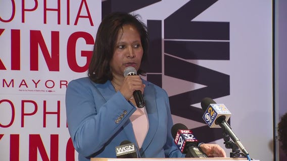Sophia King concedes in Chicago mayoral race