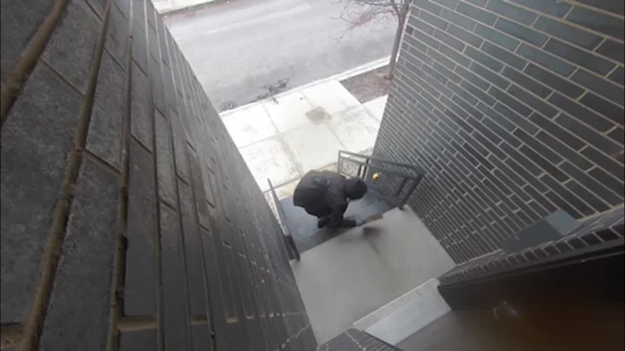 Video shows man on bike stealing packages from Chicago residences