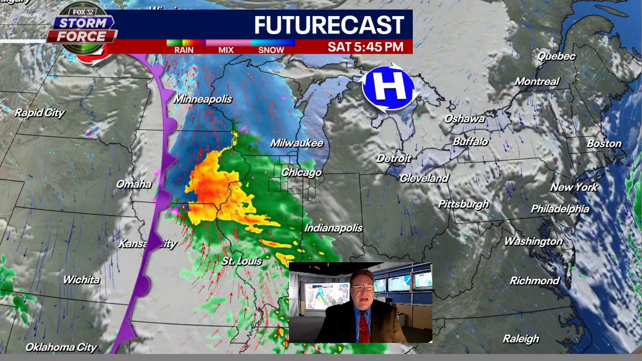 Chicago weather: Up to 3 inches of snow possible