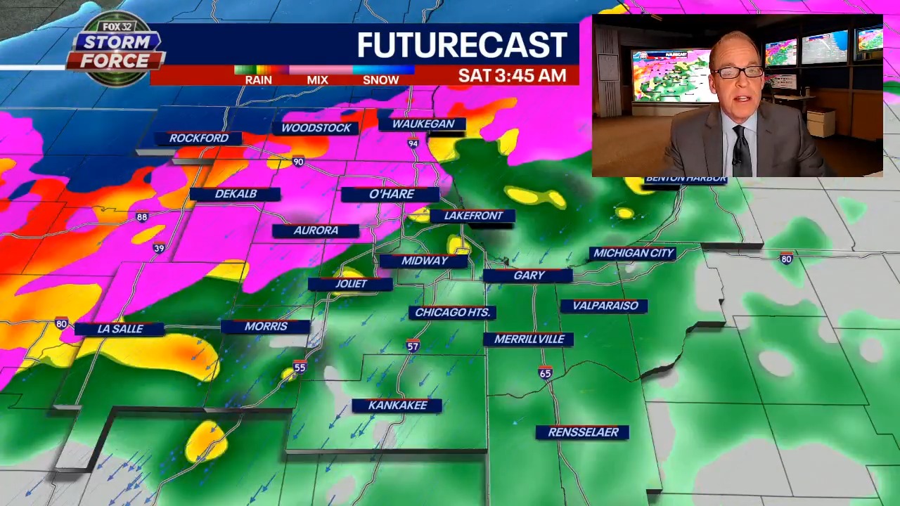 Chicago weather: Wintry weather to start off the weekend