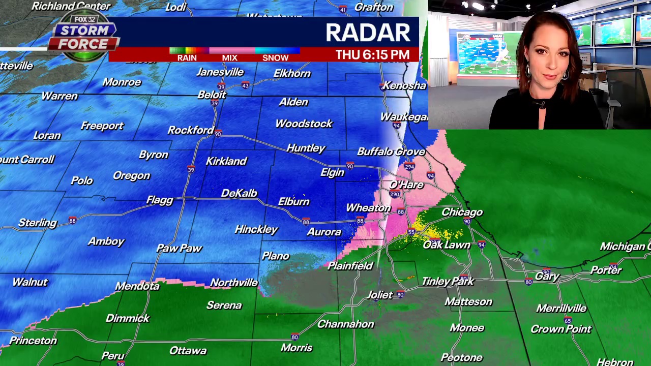 Chicago weather: Snow, rain and slick travel ? what to know | FOX 32 ...