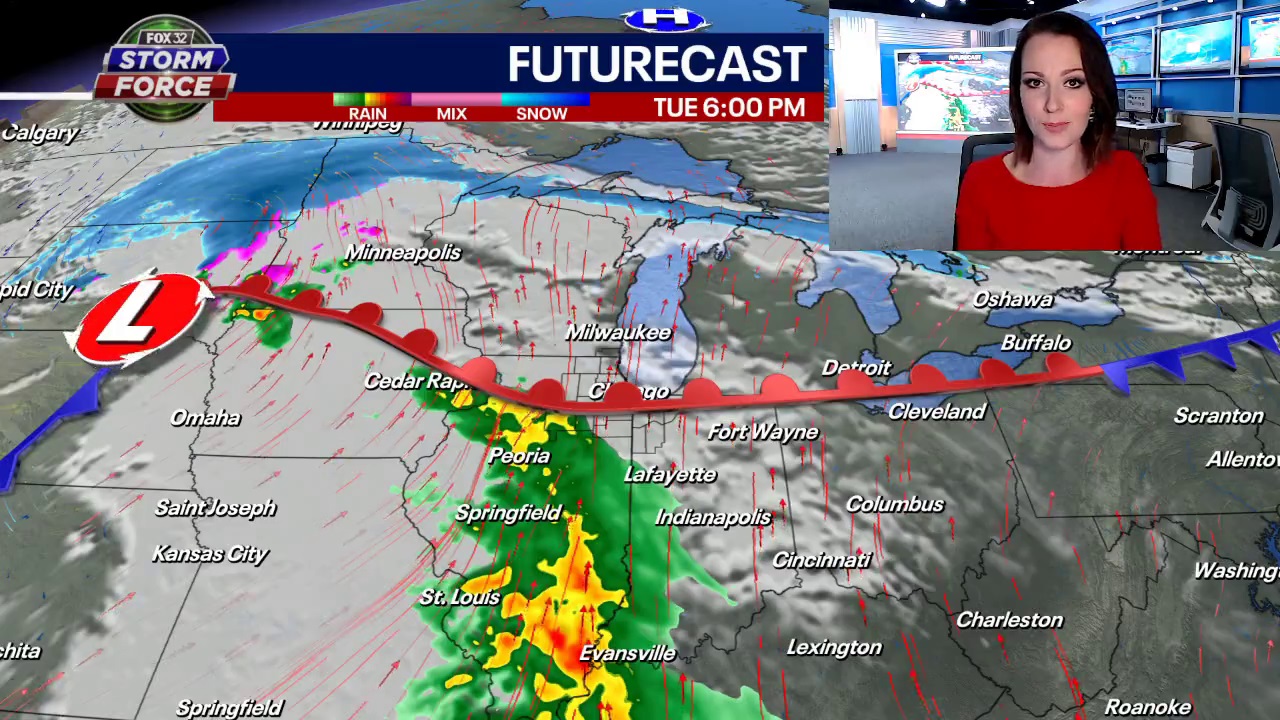 Chicago weather: Rain chances nearly every day this week