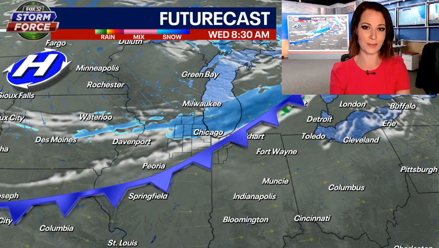 Rollercoaster temps this week and midweek snow chances
