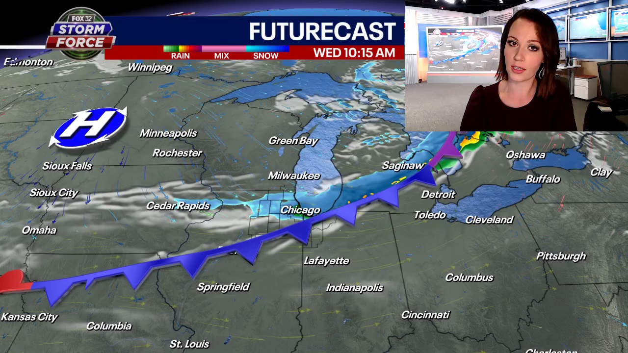 Snow could slow down your Wednesday morning commute