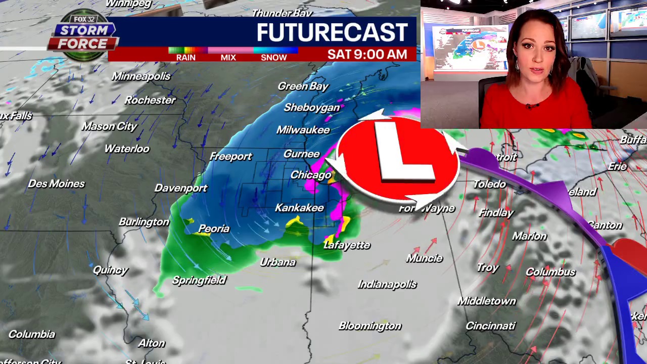 Winter Storm Warnings issued for parts of Chicago area