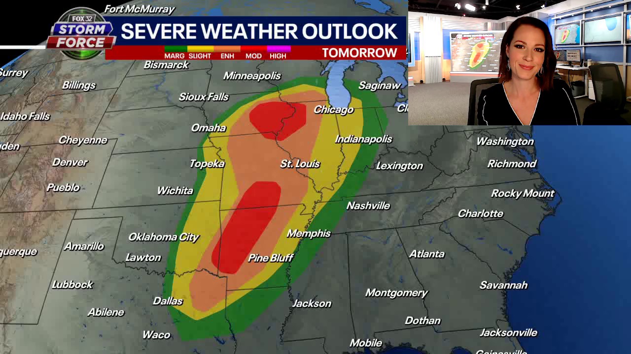 Chicago weather: Another chance of severe storms, possible tornadoes on Tuesday