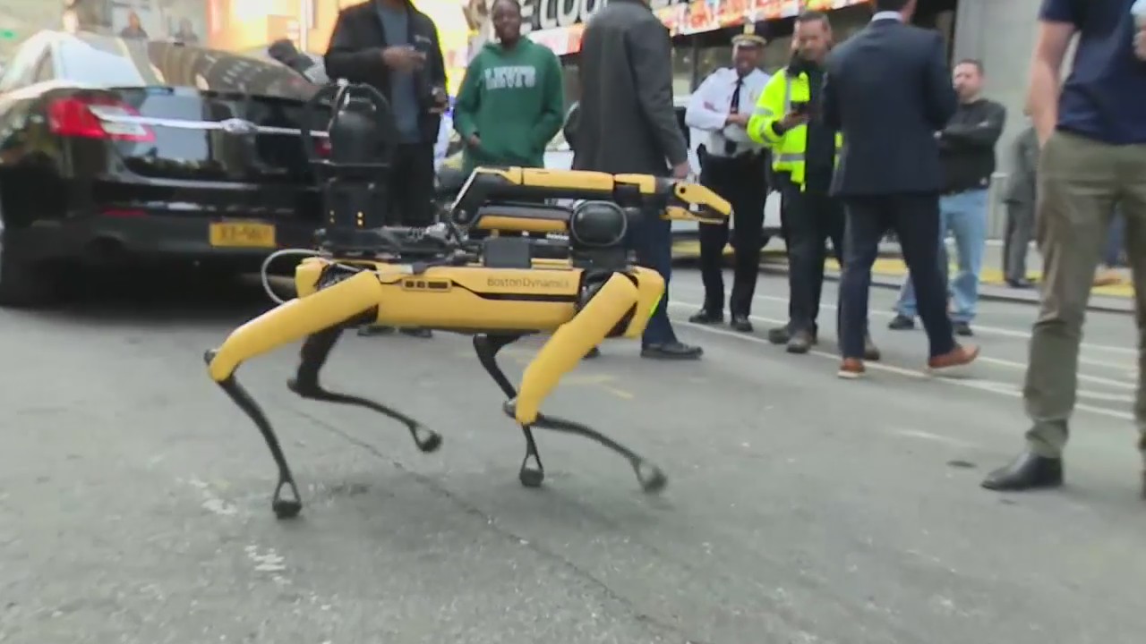 Robot dog helps fight crime in this major US city