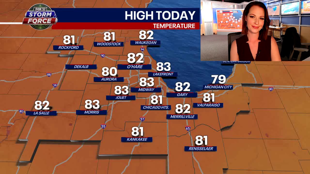 Chicago expected to be in record warmth territory on Thursday