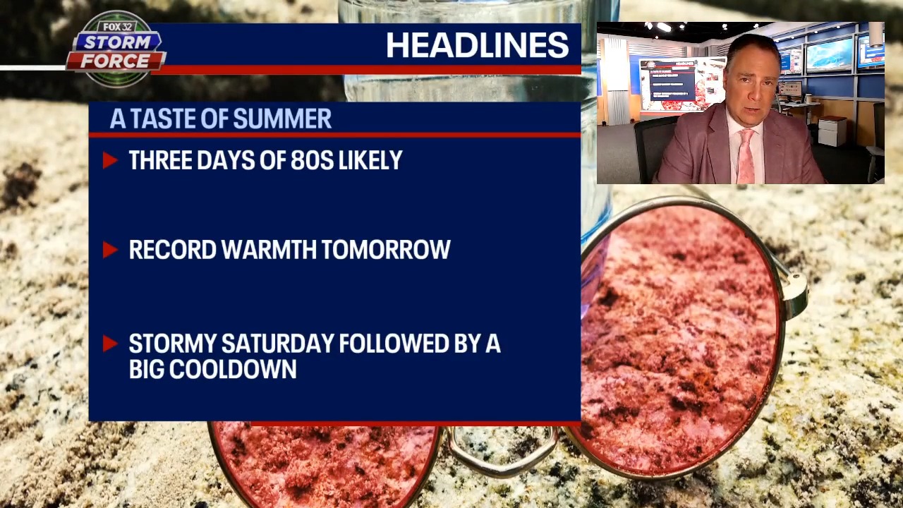 Chicago gets an early taste of summer