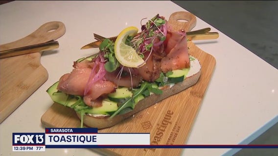 Gourmet toast and juice bar in Sarasota