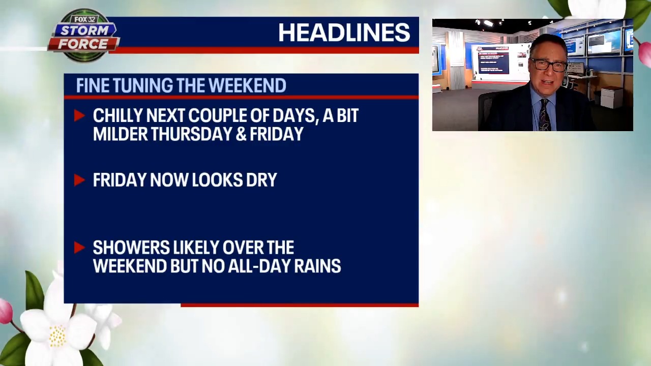 Soggy start with a cold night ahead