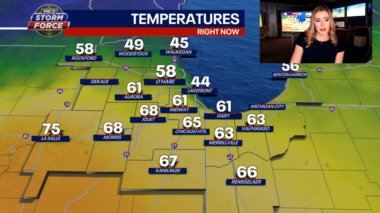 Severe thunderstorms possible today and tomorrow across Chicago area