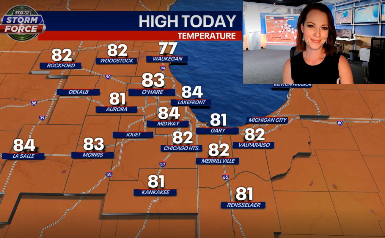 From 80s to snow in about 36 hours