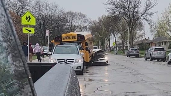 Across America: 7 bodies found, car slams into school bus