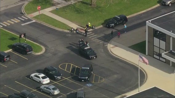 Addison schools put on lockdown after report of person with gun