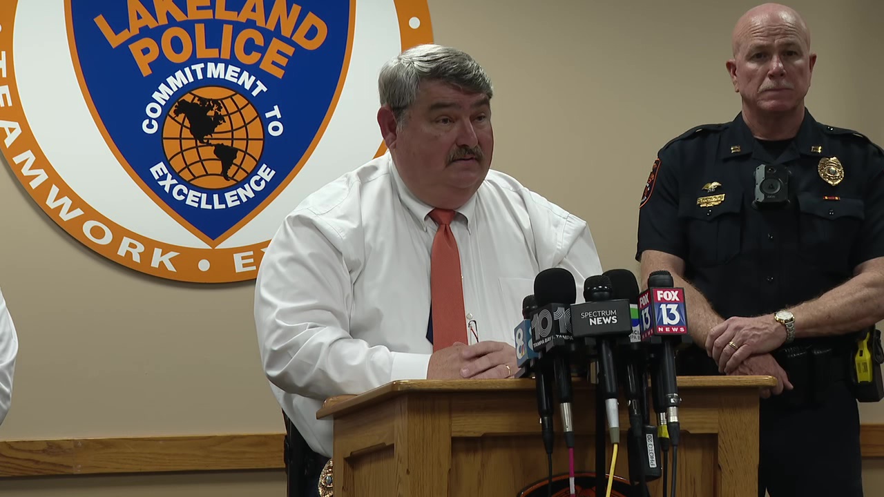 Press Conference: Toddler shot, killed in Lakeland | FOX 13 Tampa Bay