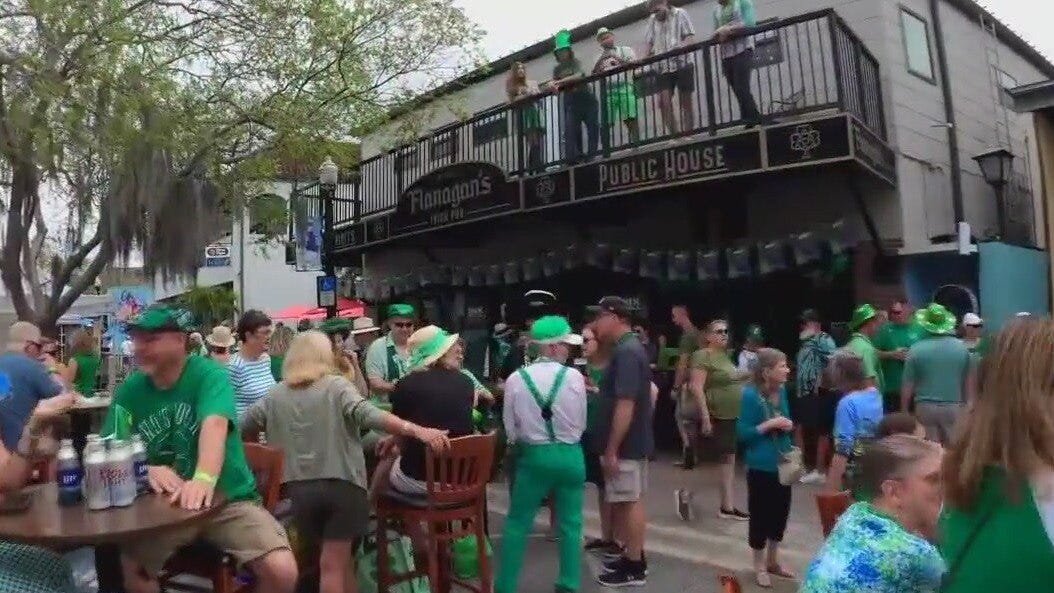 Downtown Dunedin celebrates St. Patrick's Day